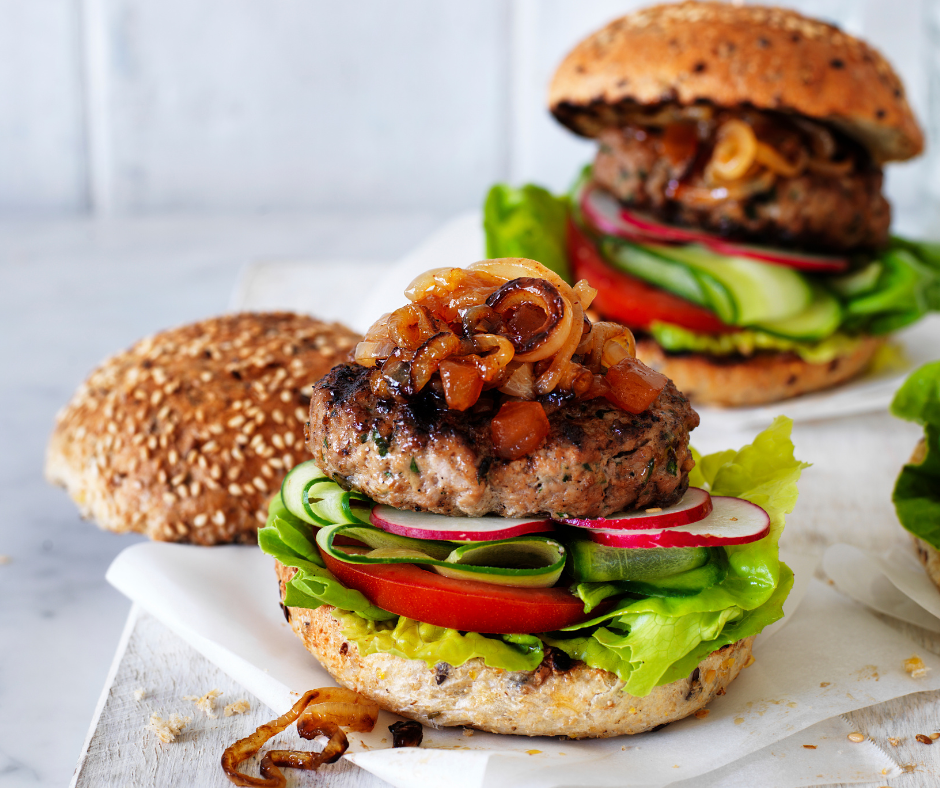 Simple Lamb Burgers