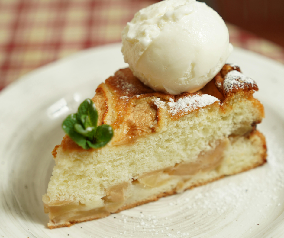 Baked Ricotta and Apple Cheesecake