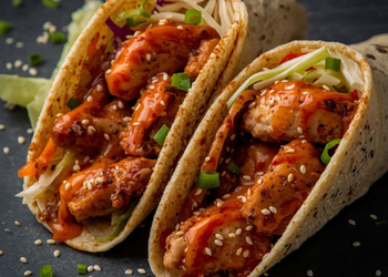Asian Chicken Wraps