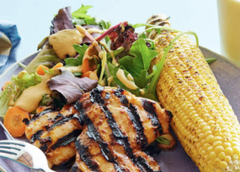BBQ Chicken and Corn Salad