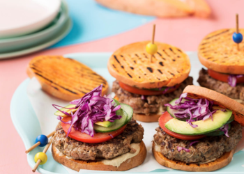 Beef & Sweet Potato Burgers
