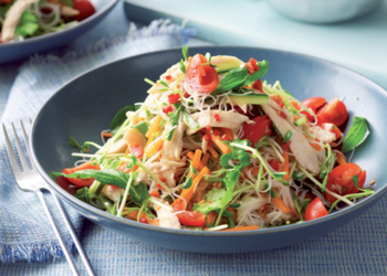 Chilli Chicken Vermicelli Salad