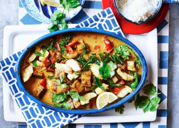 Eggplant Curry with Tuna