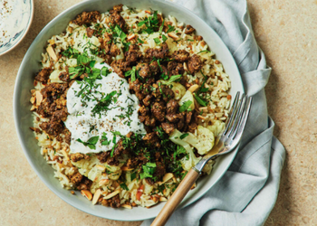 Lamb and Lentil Rice Pilaf