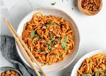 Spicy chicken stir-fry