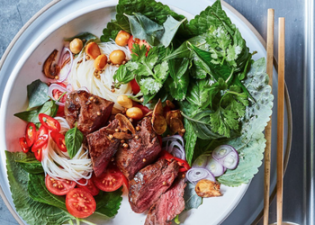 Thai Kangaroo and Saltbush Salad