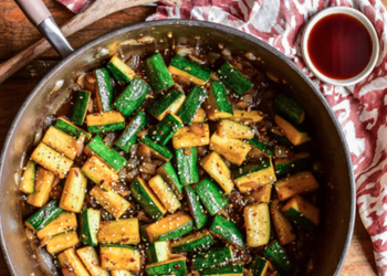 Zucchini stir-fry